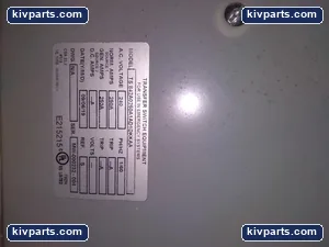 Thomson 842A0250A1AD1DKKAA TECHNOLOGY TS Transfer Switch – actual item, photo 3 of 8