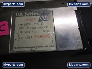 Foxboro P0400ZA Series Industrial Power Module – actual item, photo 3 of 3