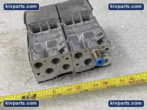 Festo 538000 Valve Manifold Sub Base 2 Block – actual item, photo 3 of 4