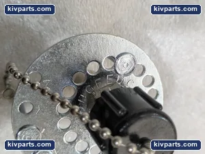 Multi-Pin Circular Panel Mount Connector Receptacle With Dust Cap Industrial OEM – actual item, photo 5 of 10