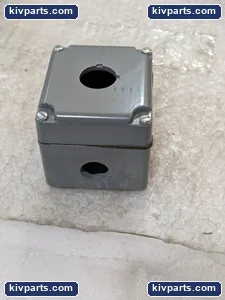 Square D 9001KY1 Single Hole Pushbutton Enclosure – actual item, photo 2 of 5