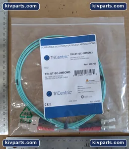 TRI-ST-SC-2M5OM3 Multimode Duplex Fiber Cable – actual item, photo 2 of 3