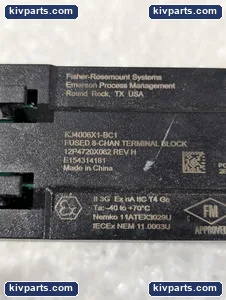 Fisher-rosemount KJ4006X1-BC1 Fused Terminal Block – actual item, photo 5 of 6
