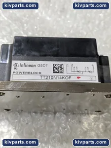 Infineon TT210N14KOF Dual Thyristor SCR Module – actual item, photo 4 of 6
