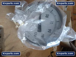 Stainless Steel Pressure Gauge Vacuum to 130 PSI Sanitary Clean Industrial Part – actual item, photo 4 of 5