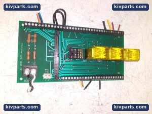 371327A Industrial Relay Control PCB Circuit Board High Voltage Terminal Module – actual item, photo 3 of 4