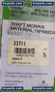 UoM 18F682D329 SKF 33711 Radial Shaft Oil Seal – actual item, photo 5 of 6