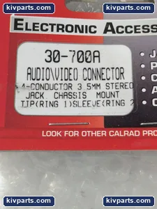 ELECTRONIC ACCESSORIES 30-700A AUDIONVIDEO CONNECTOR – actual item, photo 2 of 6