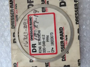 Dresser-rand 000-048-412 Ring Retaining PPA4 – actual item, photo 1 of 3