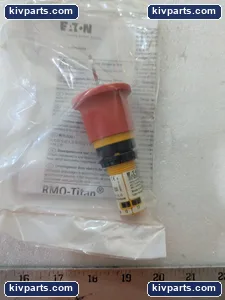 Eaton C22-PVS45P-MS2-K11 Red Push Button – actual item, photo 2 of 5