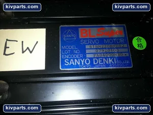 Sanyo Denki 61BM220BXE02 AC Servo Motor – actual item, photo 2 of 3