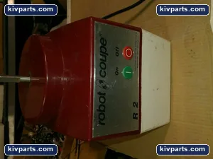 Robot Coupe R2 Commercial Food Processor Motor Base Red Lot of 2 Parts Repair – actual item, photo 3 of 3
