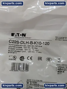 Eaton C22S-DLH-B-K10-120 Pushbutton – actual item, photo 3 of 9