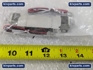 SMC 25A-SY5240-5LZ 5 Port Solenoid Valve – actual item, photo 3 of 4