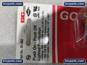 GC Electronics 35-482 Push on Push Off Button – actual item, photo 5 of 7