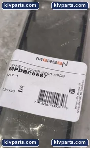 Mersen MPDBC6667 Polycarbonate Safety Cover – actual item, photo 3 of 3