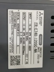 Mitsubishi FR-E740-120SC-NA Inverter
