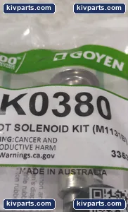 Cancer K0380 Goyen M1131B Pilot Solenoid – actual item, photo 4 of 4