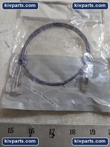 UL828-802PR-CG SLIM JACKET CAT6A Patch Cable – actual item, photo 4 of 5