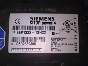 Siemens 6EP1332-1SH22 SITOP Power 4 Power Supply