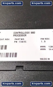 Allen-Bradley PN-13835 ControlLogix 5563 Processor – actual item, photo 3 of 8