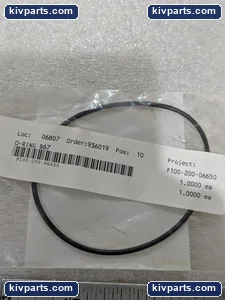 Okuma F100-200-06650 S67 Gasket Seal CNC Machine Tool – actual item, photo 2 of 8