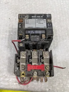 Square D 8536SAO12 NEMA Size 00 Motor Starter