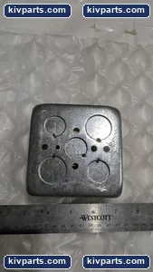 Steel City 52151 Pre-Galvanized Square – actual item, photo 2 of 3