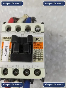 Fuji Electric MC4B02 SC-03 SC11AA Magnetic Contactor – actual item, photo 3 of 6