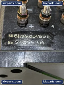 SKB11XX0018B6 Type SK Auxiliary Relay Panel – actual item, photo 6 of 7
