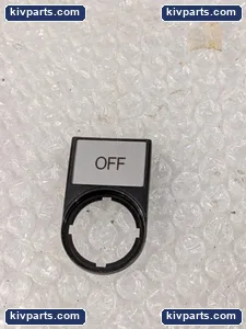 Eaton M22S-ST-GB5 Black Pushbutton Switch – actual item, photo 2 of 3