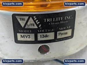 MV2 Rotating Beacon Warning Light – actual item, photo 2 of 4