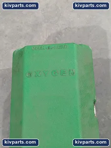 LifeSafe Services Emergency O2 Inhalator Green Wall Case Cylinder Regulator Kit – actual item, photo 8 of 10