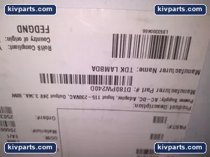 TDK DT80PW240D Adapter – actual item, photo 3 of 4