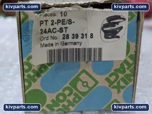 Phoenix Contact 2-PE/S-24AC-ST Terminal Block – actual item, photo 2 of 6