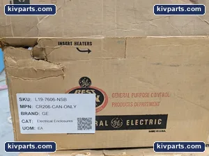 General Electric CR206 200 Line Motor Control Enclosure – actual item, photo 3 of 6