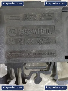 Allen-Bradley 1492-WFB10 Fuse Holder Terminal Block – actual item, photo 2 of 4