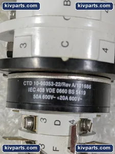Carrier 10-00353-22 Transicold Rotary Switch – actual item, photo 5 of 6