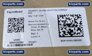 Land 0000367 541395900 Copper Flange Gasket – actual item, photo 4 of 4