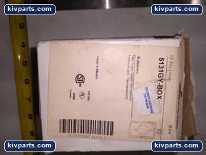 Cooper 5131GY-BOX Receptacle – actual item, photo 4 of 5