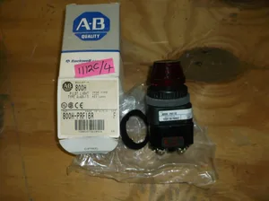 Allen-Bradley 800H-PRF16R Red Flashing Pilot Light
