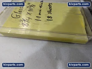 Glass Sheets 8-3/4 x 11-3/8 Inch 1.1mm Thick Flat Glass Panel Substrate Lab – actual item, photo 2 of 5
