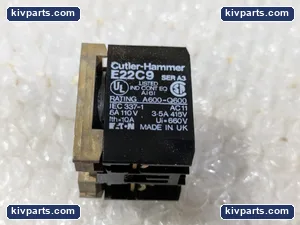 Cutler-Hammer E22C9 Contact Block – actual item, photo 3 of 5
