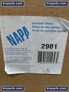 Napa 42981 Gold 2981 Air Filter – actual item, photo 2 of 3