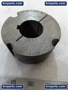 Taper-Lock 2517 1-3/8 Bore Bushing Keyed Tapered Steel Pulley Sprocket Sheave – actual item, photo 4 of 9