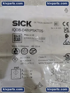 SICK IQ08-04NPSKT0S Inductive Proximity Sensor – actual item, photo 2 of 8