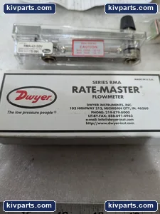 Dwyer RMA-42-SSV Flow Meter – actual item, photo 2 of 11