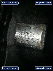 Warren Flanged Ball Valve – actual item, photo 2 of 4