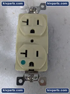 Arrow Hart Duplex Receptacle – actual item, photo 3 of 4