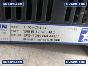 Emerson FX-316 Positioning Servo Drive – actual item, photo 3 of 11
